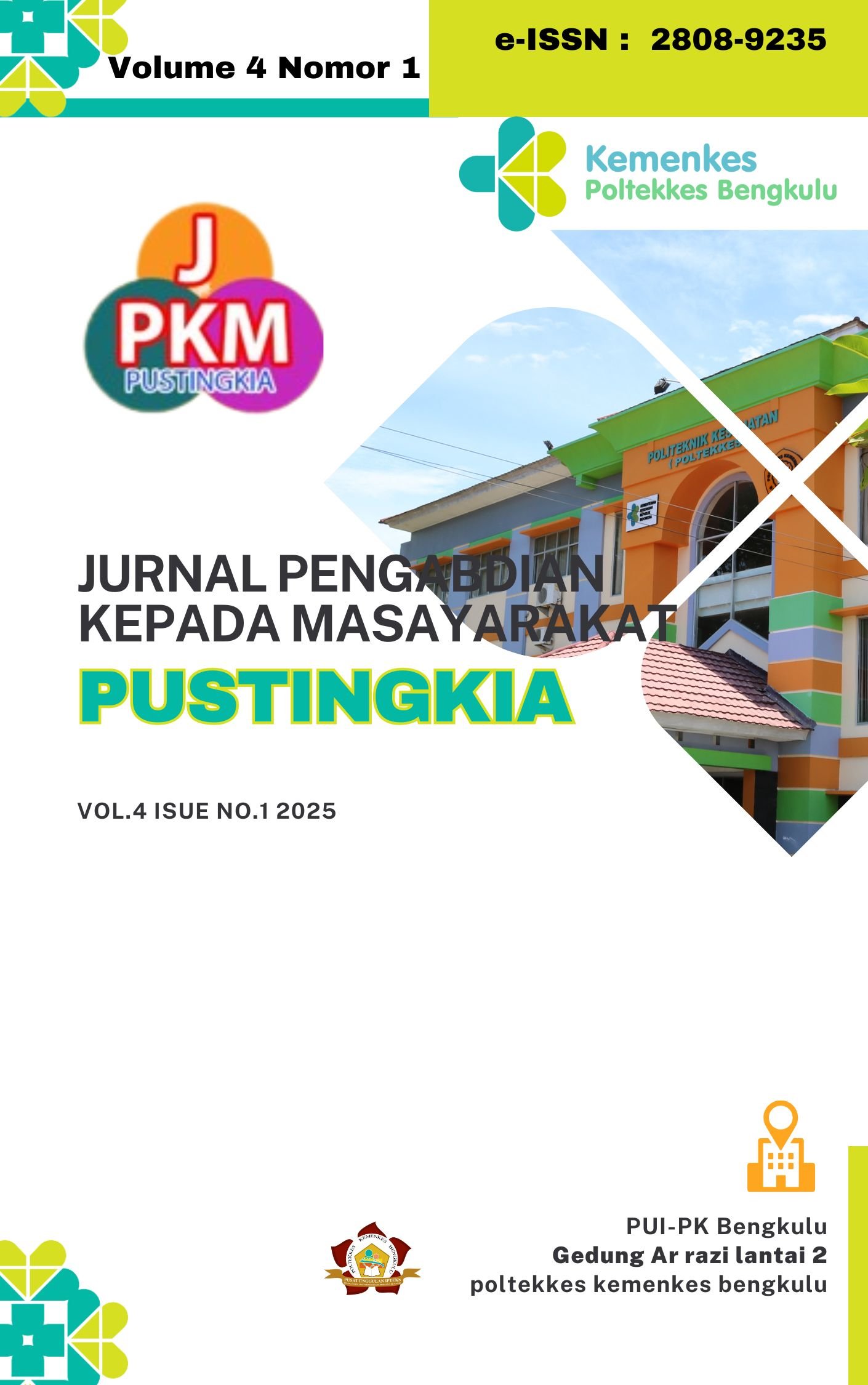 					Lihat Vol 4 No 1 (2025): JPKM PUSTINGKIA JANUARI 2025
				