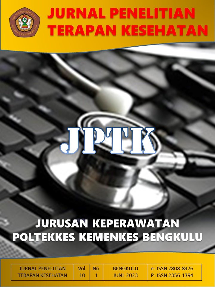 					Lihat Vol 10 No 1 (2023): JURNAL PENELITIAN TERAPAN KESEHATAN
				